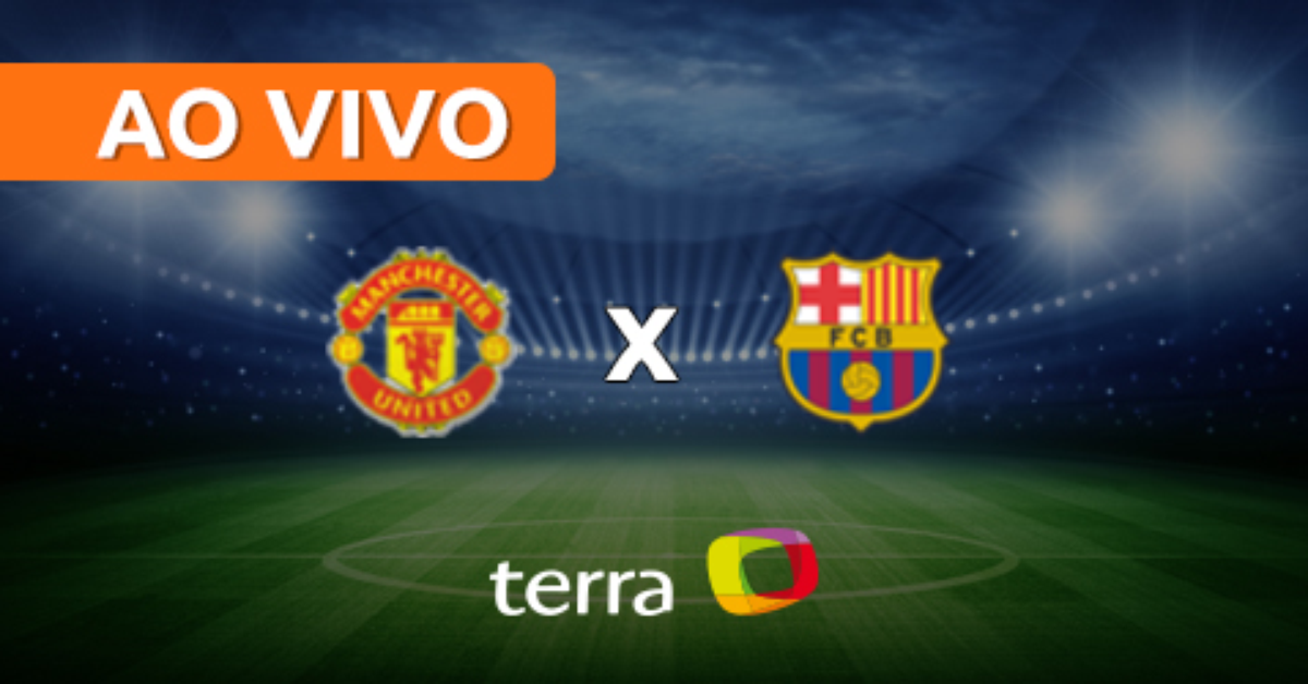 Manchester United x Barcelona  Ao vivo  Liga dos Campeões  Minuto a