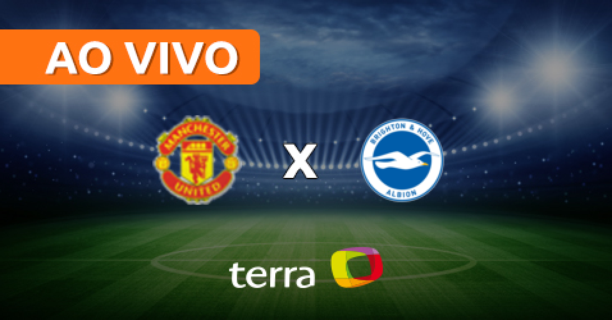 Manchester United x Brighton  Ao vivo  Campeonato Inglês  Minuto a