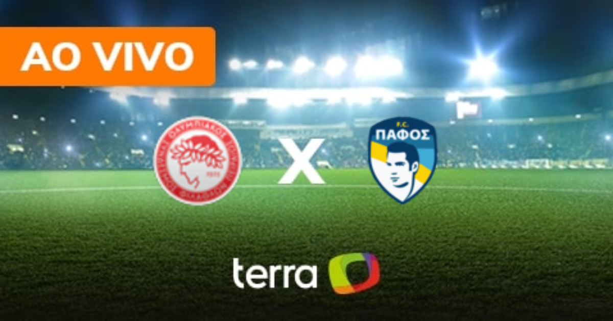 Olympiacos x Pafos - Ao vivo - Liga dos Campeões - Minuto a Minuto Terra
