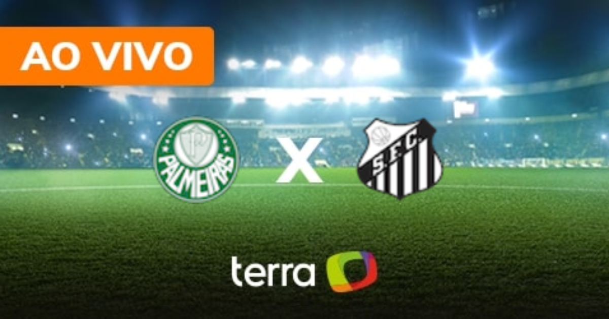 Palmeiras x Santos - AO VIVO - 08/10/2023 - Campeonato Brasileiro 