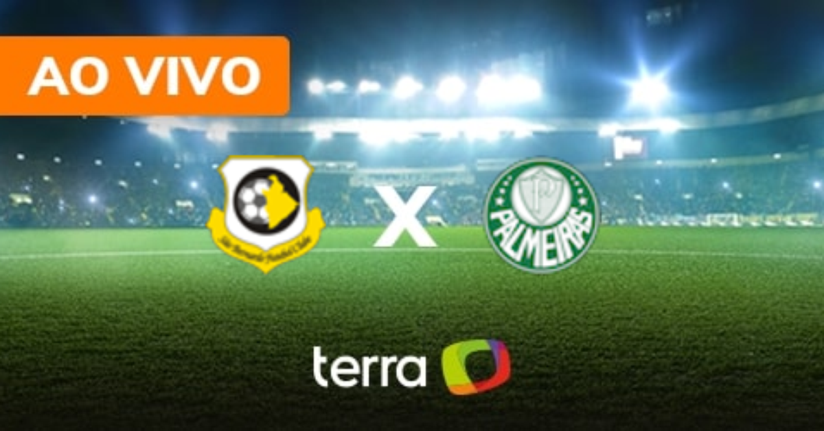 São Bernardo x Palmeiras - Ao vivo - Campeonato Paulista - Minuto a ...