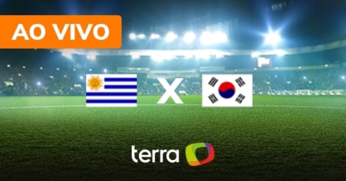 Jogo da Copa Ao Vivo: Uruguai x Coreia do Sul