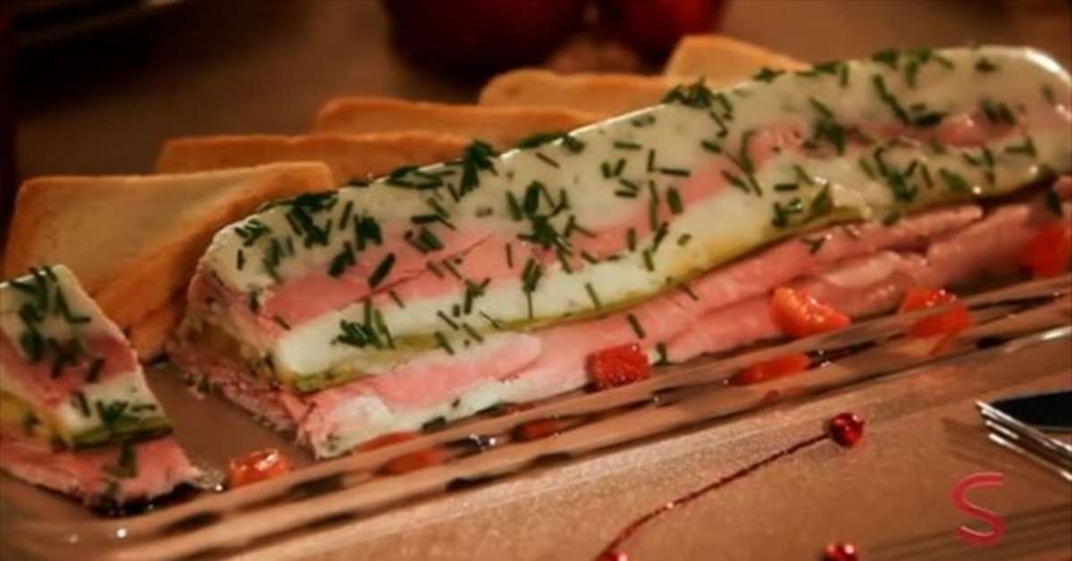 Terrine de Presunto Royale e Queijo de Cabra