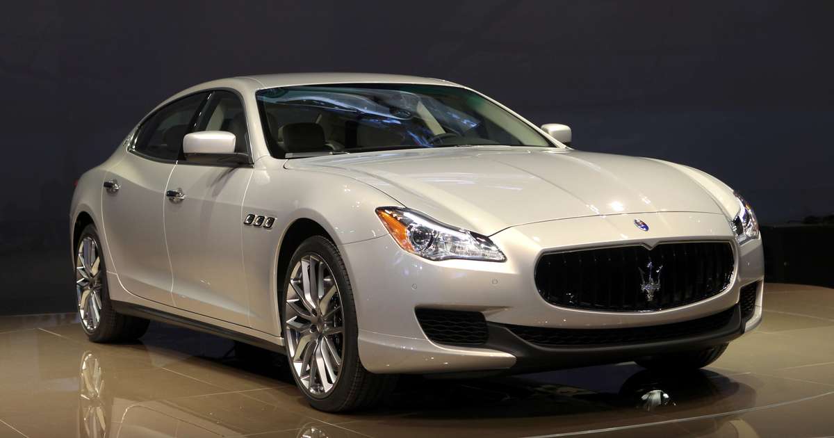 Detroit novo Maserati Quattroporte ganha motor mais potente