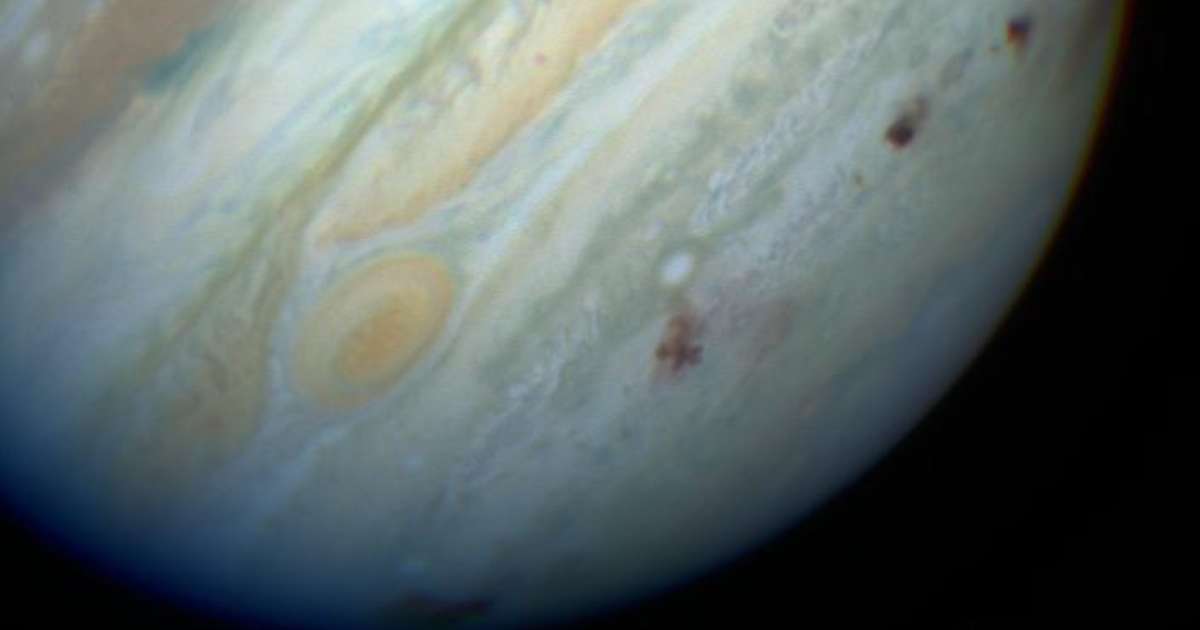 Hubble Registra Variação do Vento Na Grande Mancha Vermelha de Júpiter