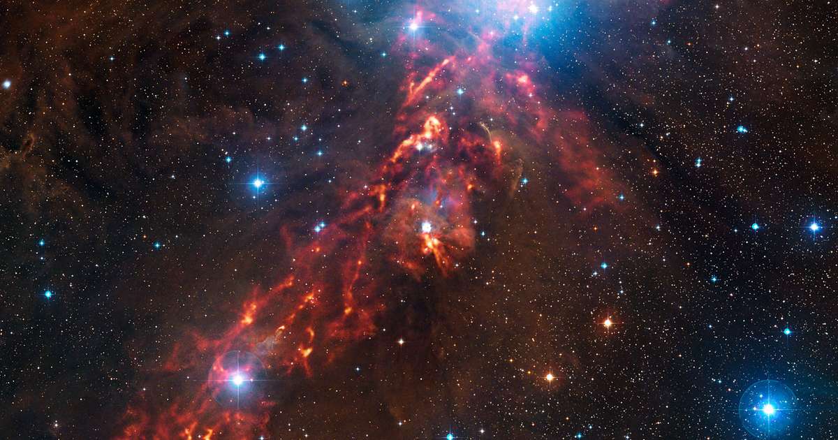 Telescópio registra brilho de novas estrelas na constelação de Órion