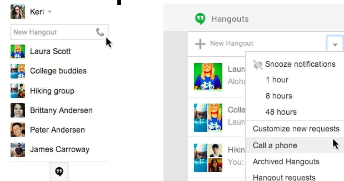 Google reativa ligações de voz para chat do Gmail e Hangouts