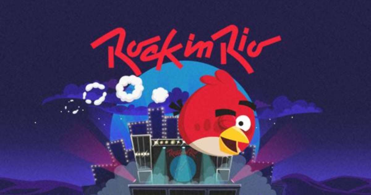 Rock in Rio terá versão exclusiva do jogo 'Angry Birds'