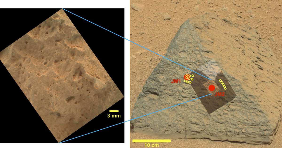 Marte Nasa Divulga Análise De Rocha Com Forma De Pirâmide