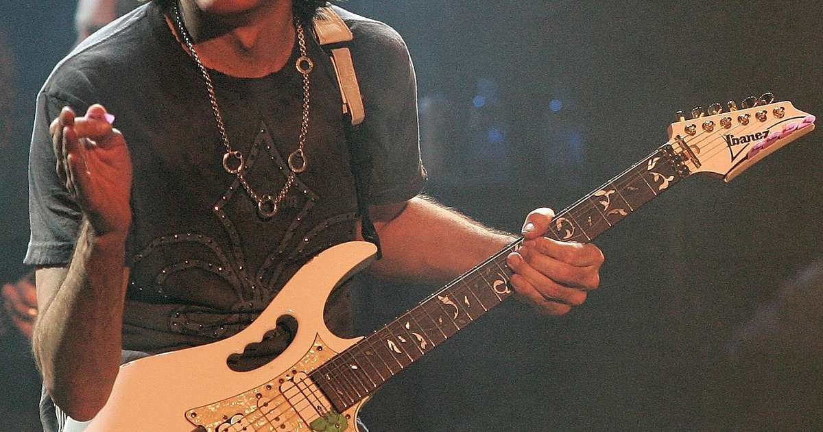 Steve Rapero Steve Vai volta ao Brasil em dezembro para shows em SP, MG, RJ e DF