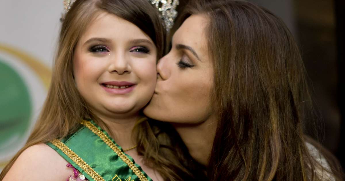 Aos 6 anos, Mini Miss Brasil fará 'Show das Poderosas' em Paris