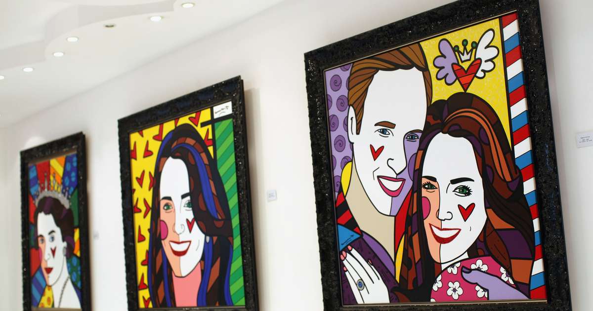 Veja Algumas Obras E Fotos De Romero Britto