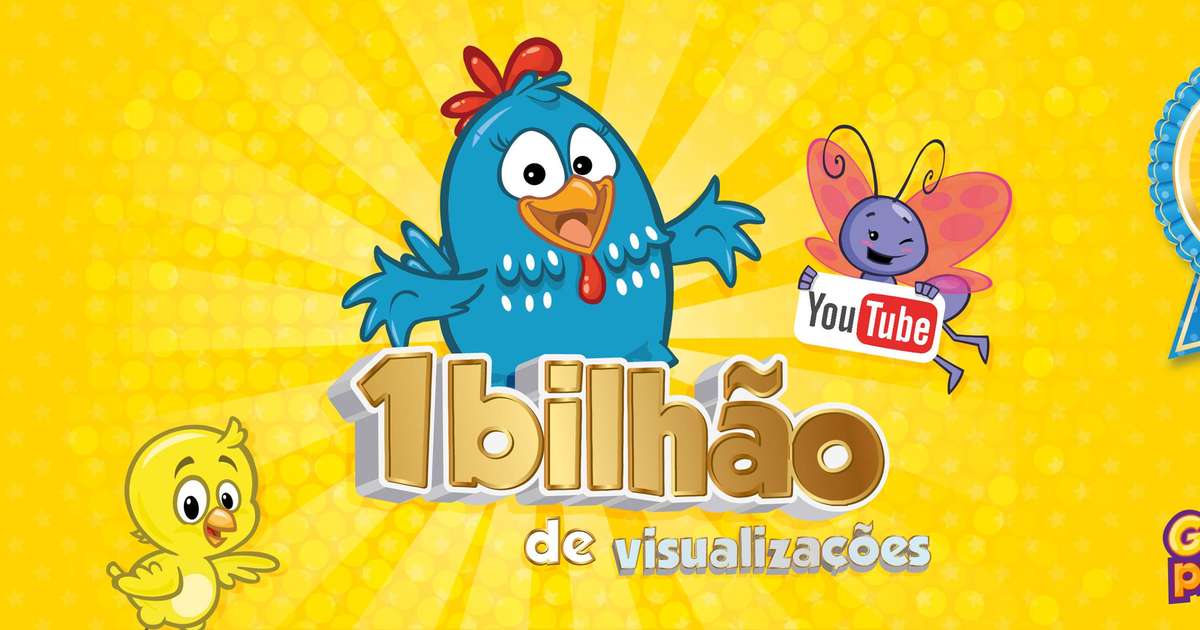 Com 33 vídeos, Galinha Pintadinha ultrapassa 1 bilhão de acessos