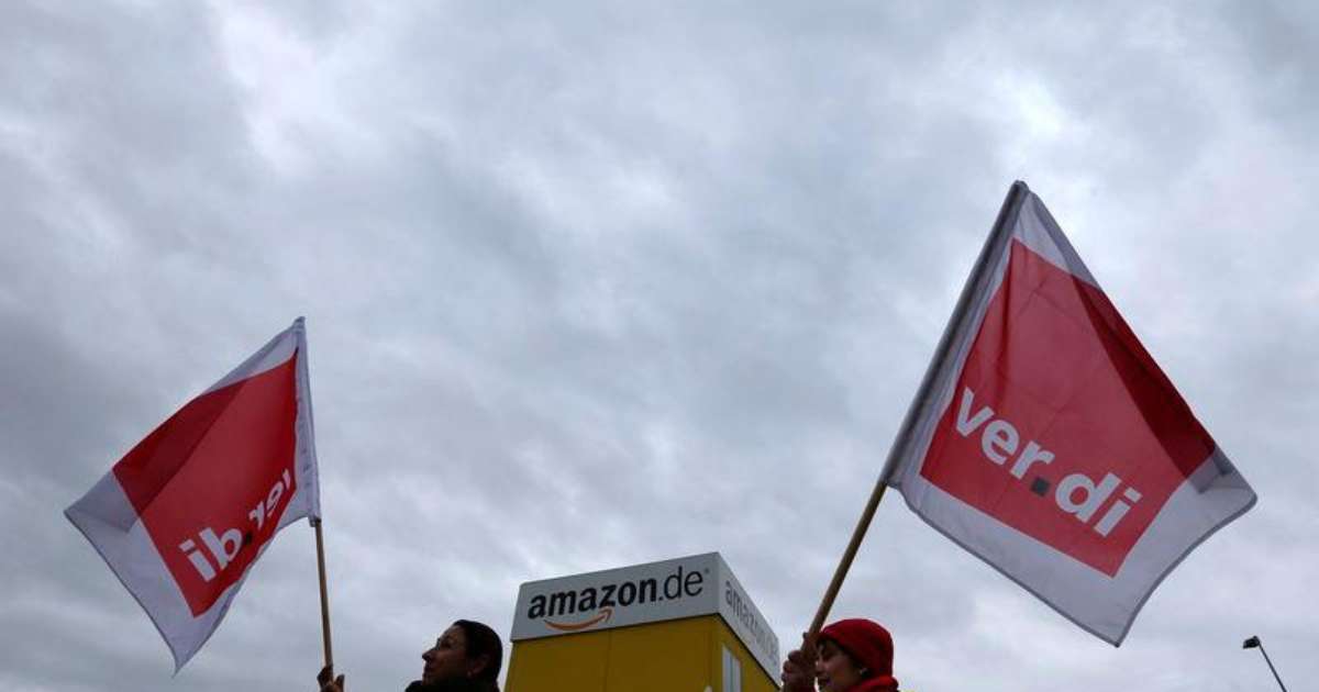 Funcionários da Amazon entram em greve na Alemanha