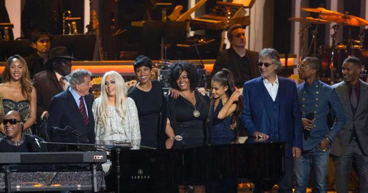 Estrelas da música prestam homenagem a Stevie Wonder