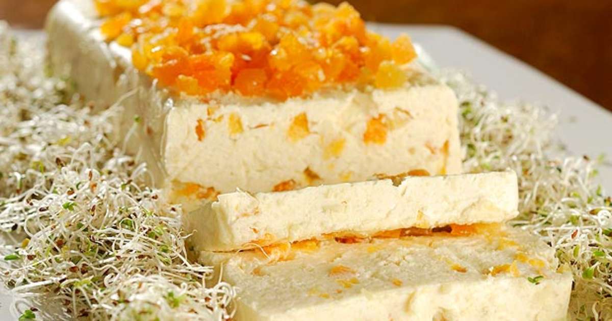 Terrine de Parmesão e Damascos