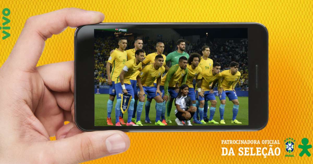 Vivo transmitirá amistosos da Seleção Brasileira pela internet