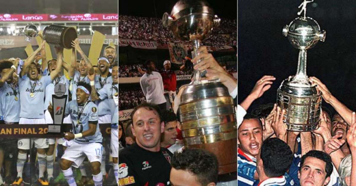 Quantas vitórias tem seu time na Libertadores? Veja ranking Quantas vitórias tem seu time na Libertadores? Veja ranking