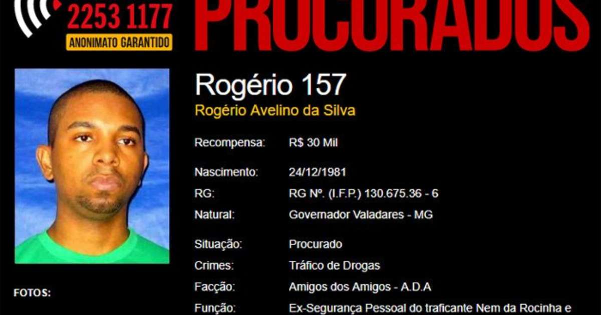 Polícia prende um dos traficantes mais procurados do Rio