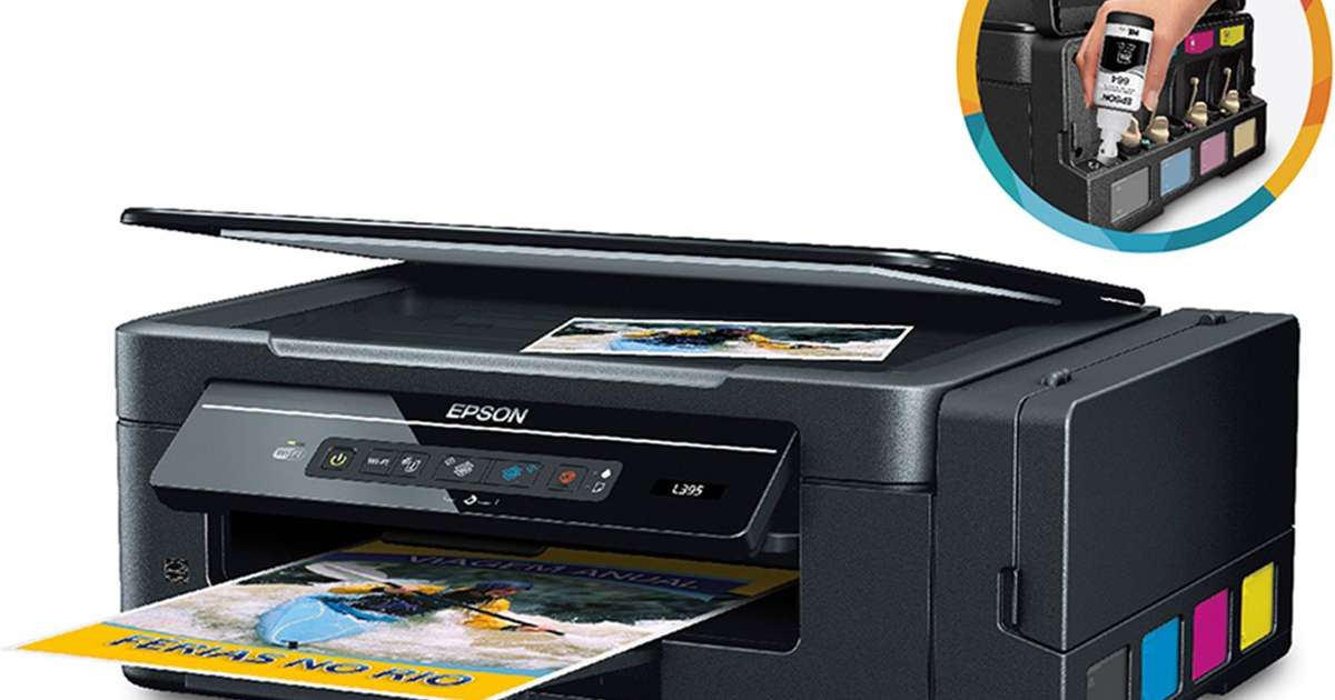 Creative Cópias tem opções de tinta para impressora Epson