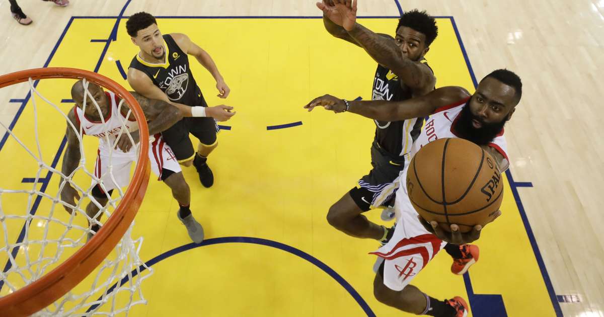 Rockets empatam série final com virada na casa dos Warriors