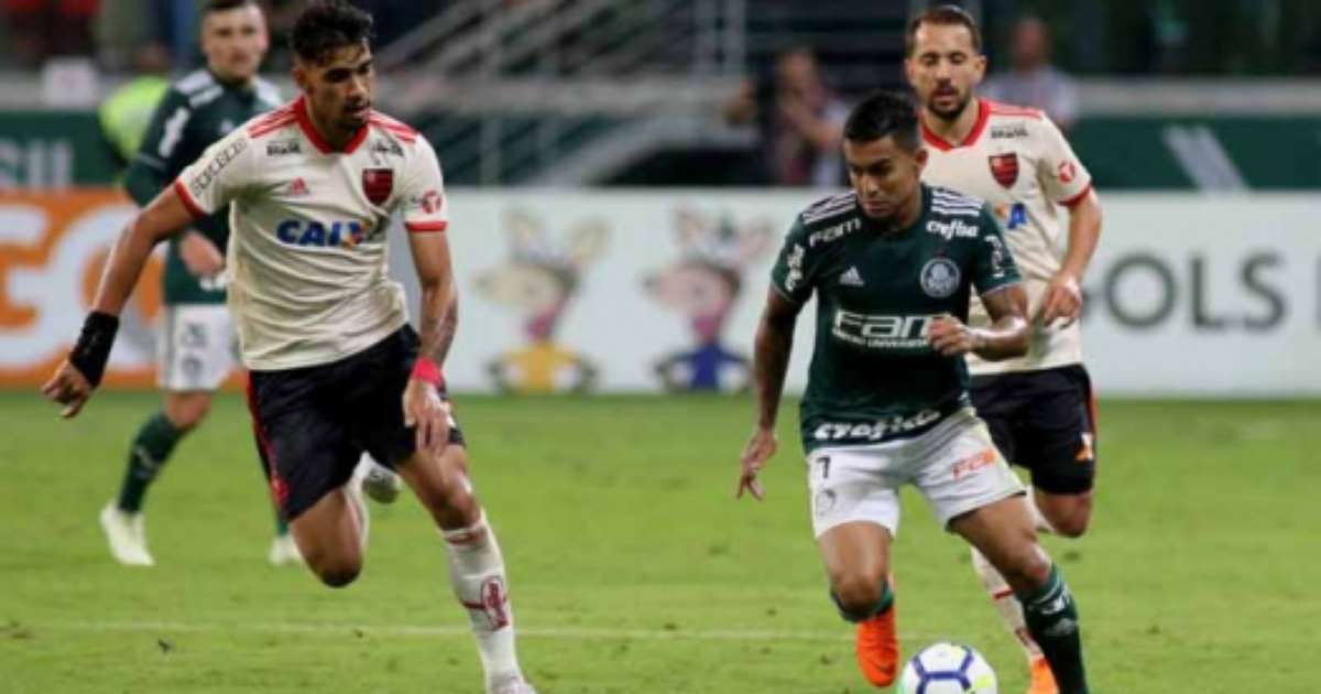 Com briga e seis expulsos no fim, Palmeiras e Flamengo empatam