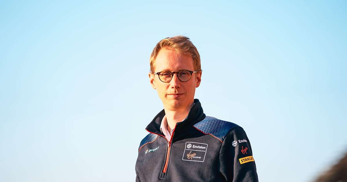 Virgin Racing Sam Bird Virgin Racing