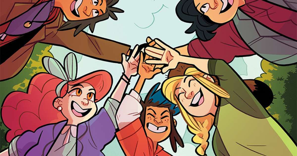 Lumberjanes Quadrinhos da criadora da nova SheRa vão virar série da