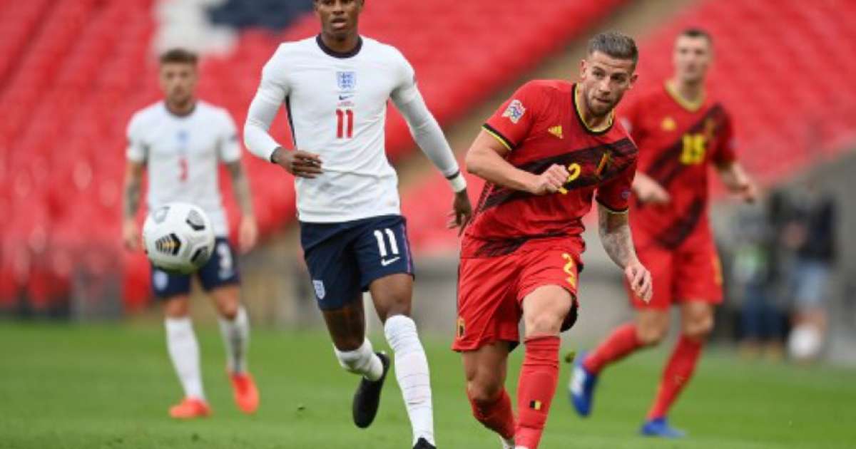 Em jogo fraco, Inglaterra vira no Wembley e vence a Bélgica Em jogo fraco, Inglaterra vira no Wembley e vence a Bélgica