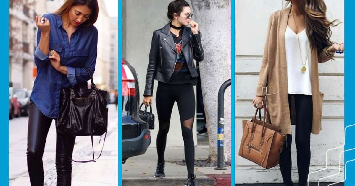 Moda: estes são os looks e formas de usar a legging para garantir um visual  elegante nos dias frios
