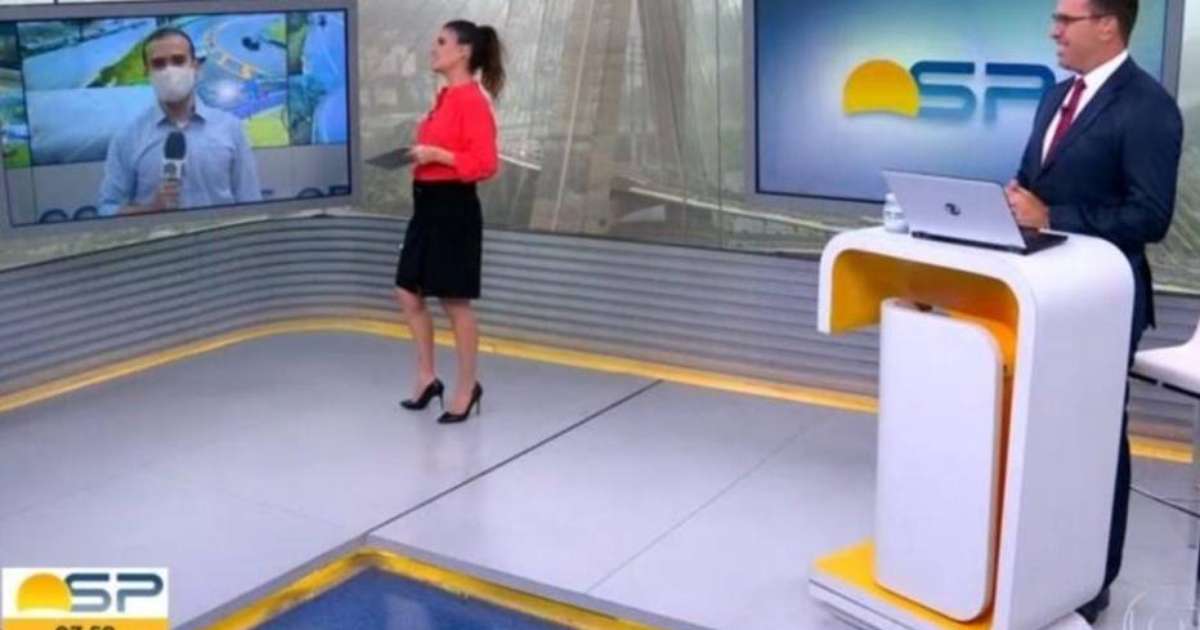 Repórter Chama Sabina Simonato De Gloria Vanique Ao Vivo 7733