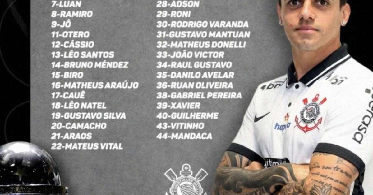 Corinthians define inscritos e numeração para Copa Sul-Americana; veja ...