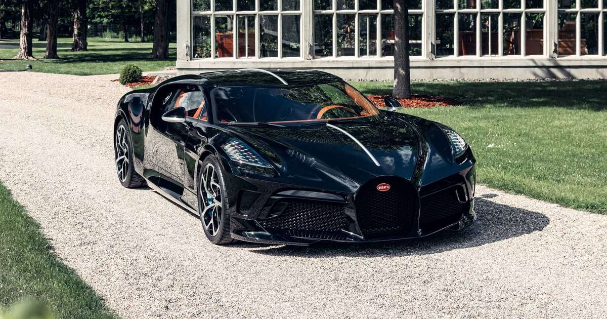 Bugatti La Voiture Noire O Superesportivo De R 67 Milhões 8897