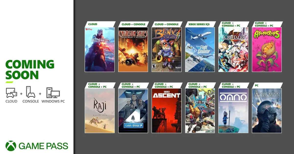 Xbox Game Pass: Aqui estão os jogos de novembro - Record Gaming - Jornal  Record