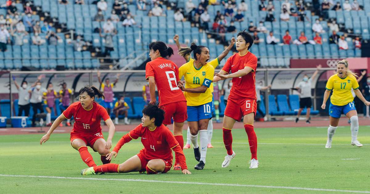 Brasil estreia nos Jogos de Tóquio com seleção de futebol feminino