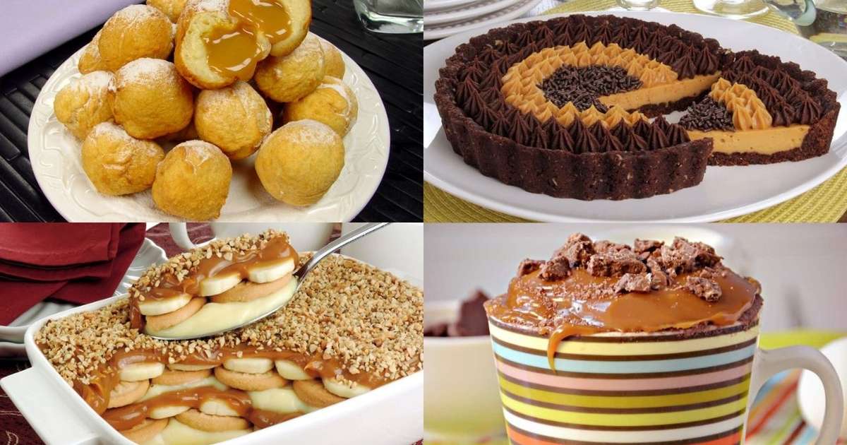 7 receitas irresistíveis com doce de leite