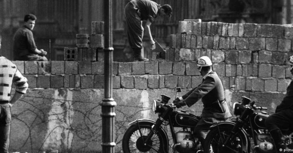 Há 60 anos era erguido o Muro de Berlim, símbolo da Guerra Fria