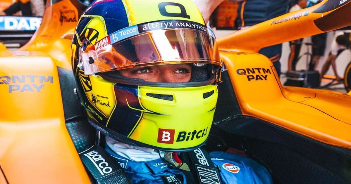 Norris 22 Racing Letters Norris prevê carro de 2022