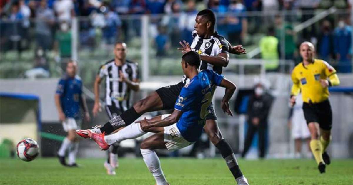 Em Jogo Movimentado Cruzeiro E Botafogo Empatam Sem Gols