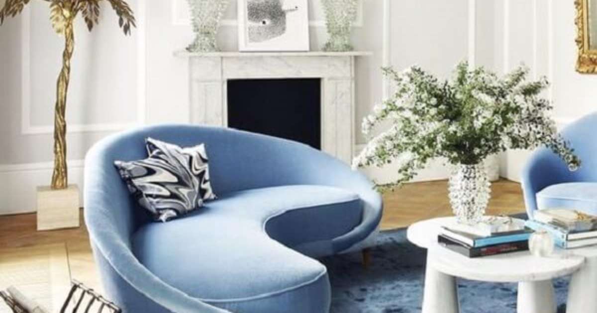 +48 Modelos de Sofá Curvo e Dicas de Como Usar no Décor