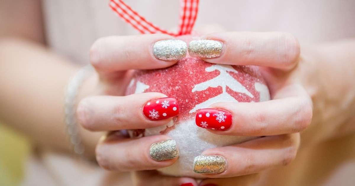 10 nail arts de Natal para todos os gostos