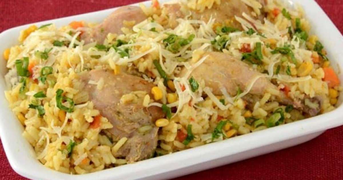 Receita de galinhada completa e rápida