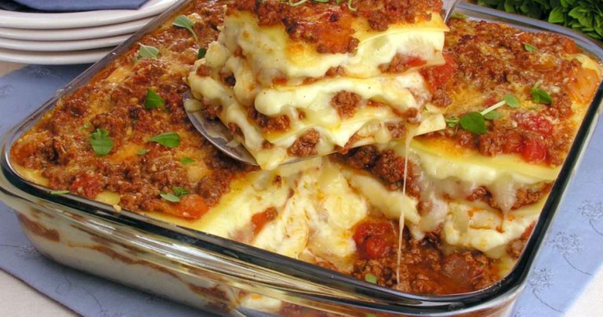 Lasanha com carne moída 5 opções para a sua próxima refeição