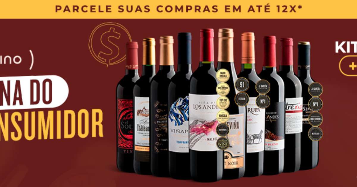 6 vinhos de excelente custo-benefício para aproveitar o Mês do Consumidor