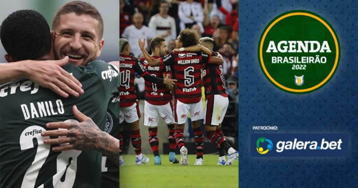 Flamengo Palmeiras Botafogo Saiba onde assistir aos jogos de sábado do Brasileirão