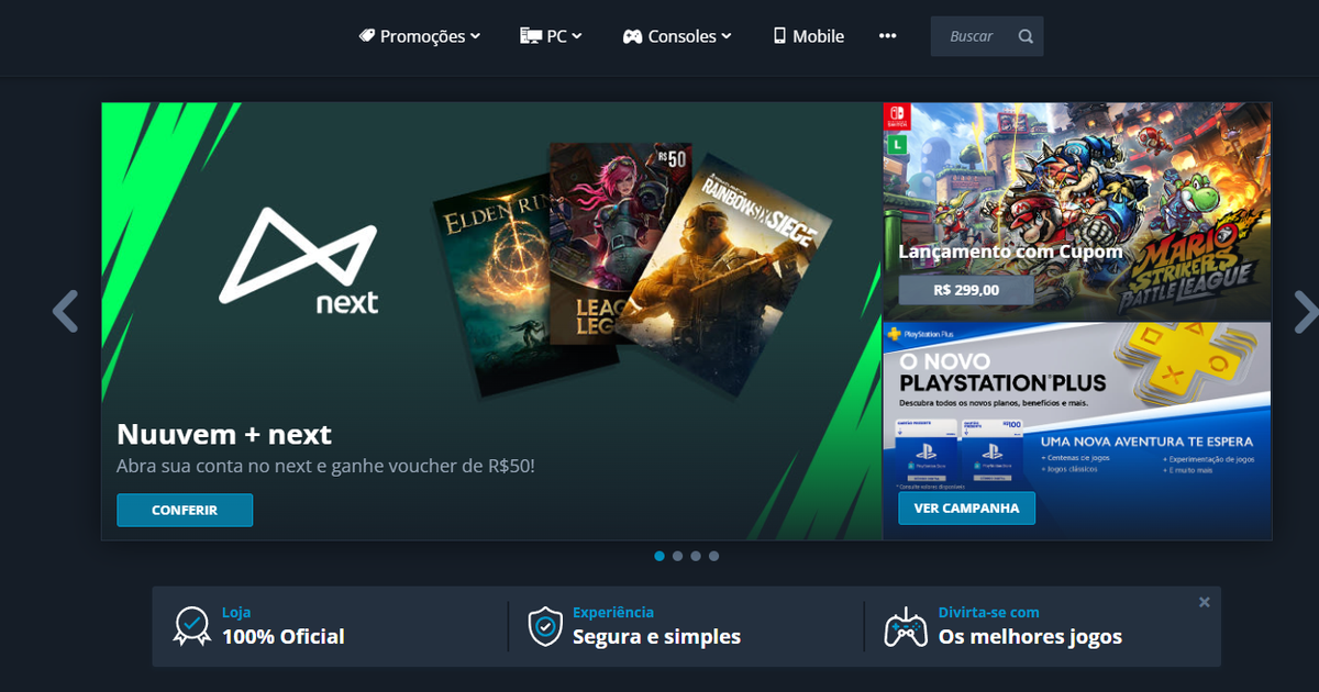 Nuuvem.com on X: Começou o Days of Play 🤩 ✓Compre o seu Gift