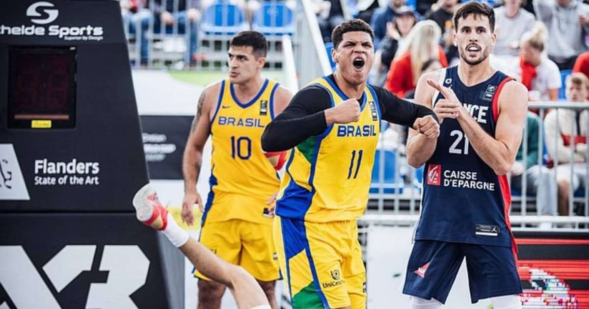 Brasil estreia no Mundial de basquete 3x3 com vitória sobre a França e  derrota para Porto Rico