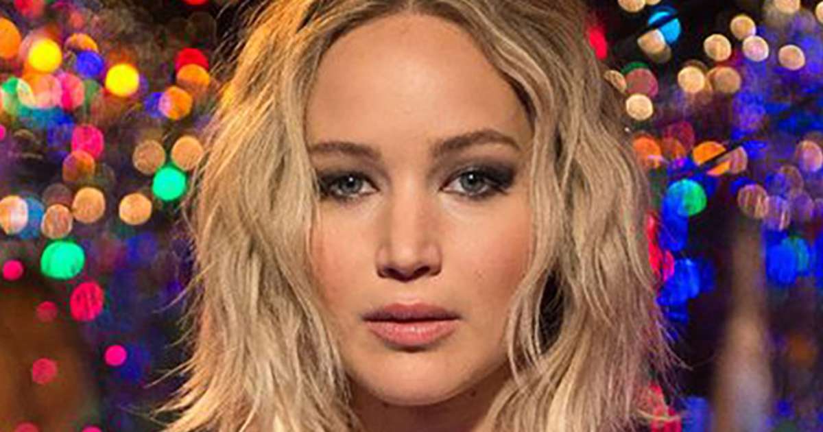 Jennifer Lawrence visage rond