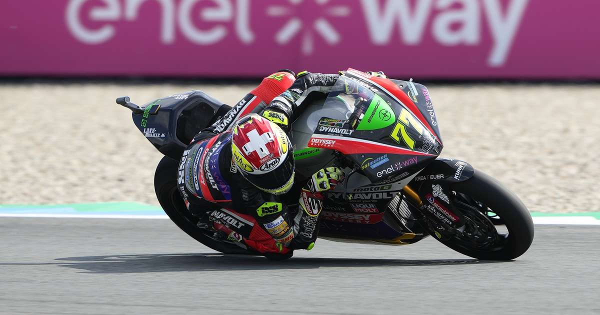 Aegerter supera Casadei e vence corrida 2 da MotoE na França