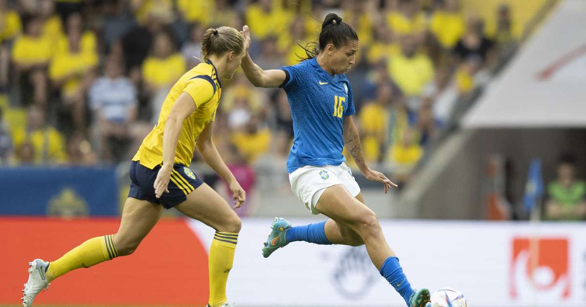 Brasil feminino sofre virada e perde para Suécia em amistoso - Jogada -  Diário do Nordeste